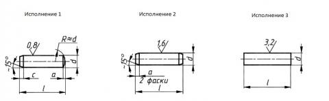 Штифт Гост 3128-70